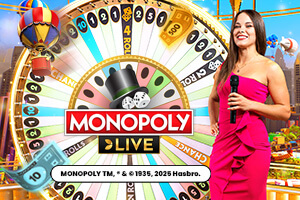 Monopoly live game demo banner